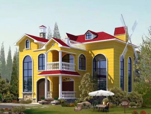 珠海輕鋼別墅設(shè)計(jì)建筑 29萬(wàn)起建別墅 環(huán)保材料(圖3)