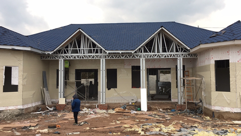 重慶開(kāi)州鐵橋鎮(zhèn)輕鋼別墅項(xiàng)目(圖2)