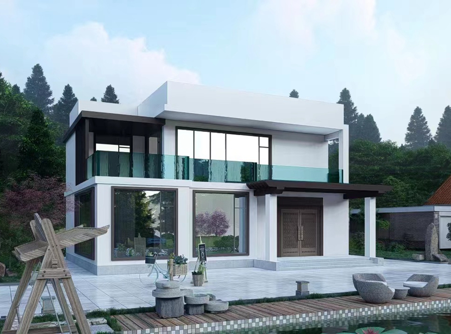 輕鋼別墅造價是多少?(圖2) 輕鋼別墅造價是多少?(圖2)