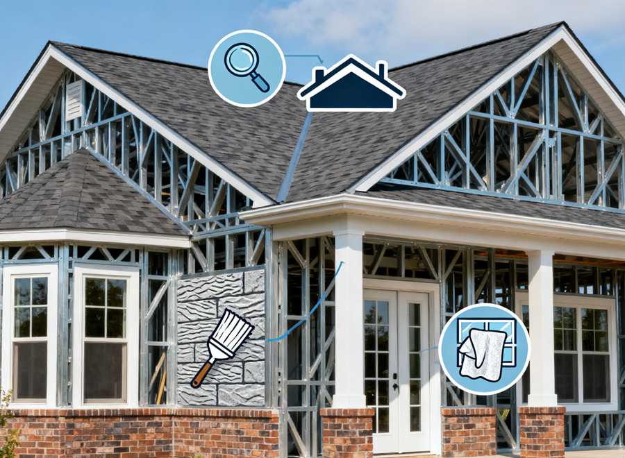 輕鋼別墅保養指南 輕鋼別墅保養指南